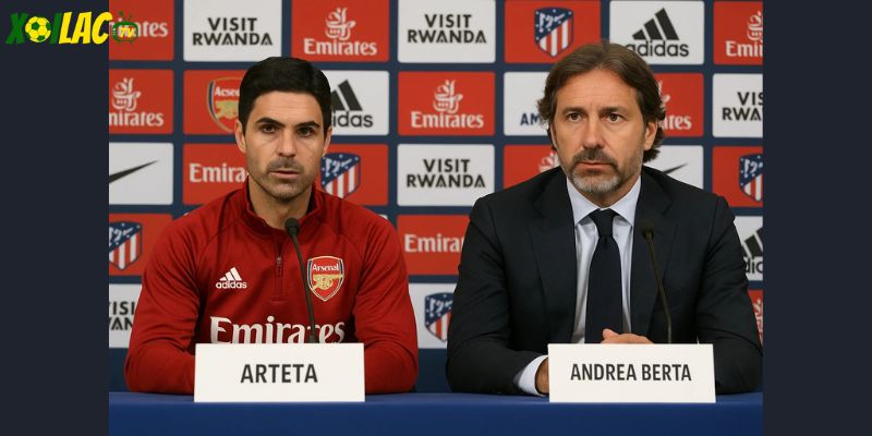 Mikel Arteta và Andrea Berta, bộ đôi định hình thương vụ Eberechi Eze gia nhập Arsenal