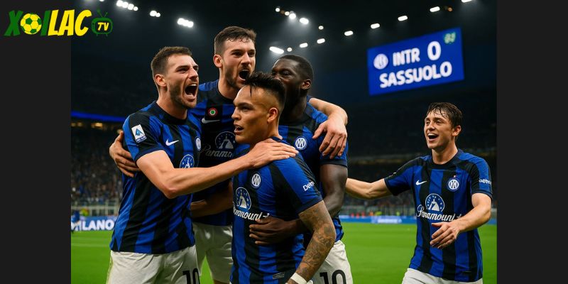 Hàng công Inter sẵn sàng bùng nổ trước Sassuolo tại San Siro. Hàng công Inter sẵn sàng bùng nổ trước Sassuolo tại San Siro.