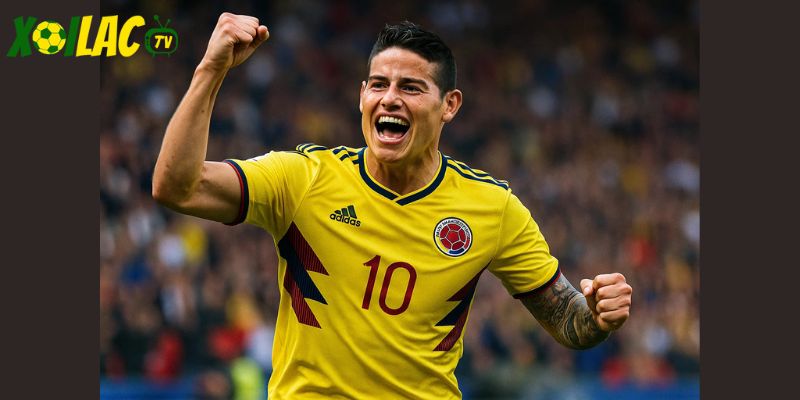 Rodríguez lập kỷ lục trong trận Colombia giành vé World Cup.