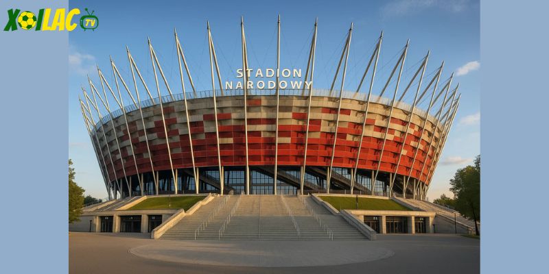 Stadion Narodowy là điểm tựa trong trận Ba Lan vs Phần Lan.