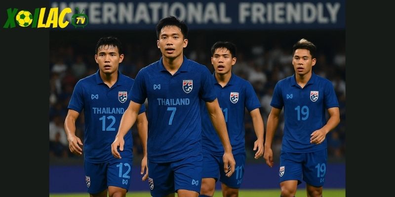 Thái Lan sẵn sàng cho trận Thái Lan vs Fiji tại King's Cup.