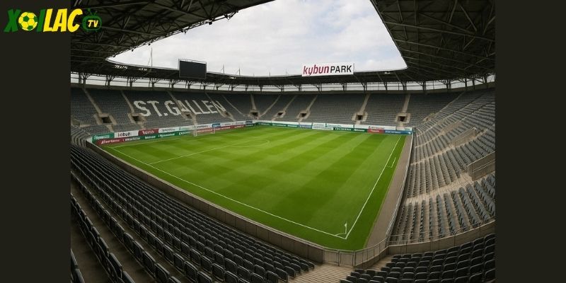 Kybunpark là điểm tựa trong trận Thụy Sĩ vs Kosovo.