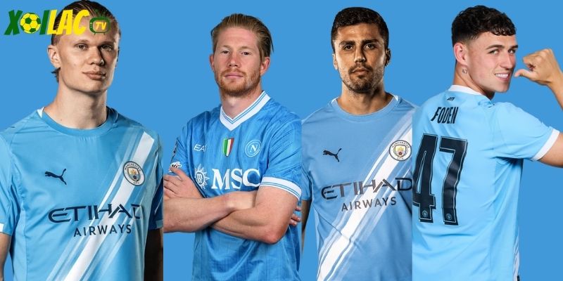 Dàn sao hiện tại của Man City