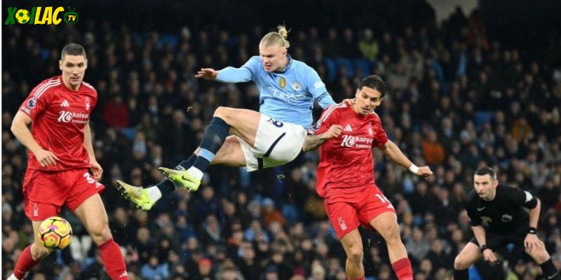 Khoảnh khắc quyết định trong trận Nottingham Forest vs Manchester City đầy kịch tính