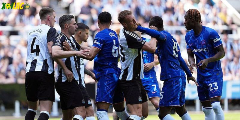 Sân St James' Park rực rỡ trước trận Newcastle United vs Chelsea đầy kịch tính